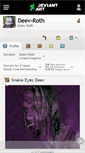 Mobile Screenshot of deev-roth.deviantart.com
