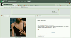 Desktop Screenshot of natashalyonne.deviantart.com