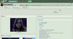 Desktop Screenshot of darkdragondek.deviantart.com