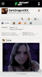Mobile Screenshot of darkdragondek.deviantart.com