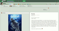 Desktop Screenshot of noive.deviantart.com