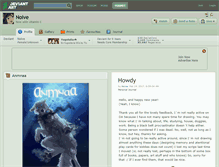 Tablet Screenshot of noive.deviantart.com