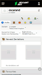 Mobile Screenshot of oscarand.deviantart.com