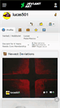 Mobile Screenshot of lucas501.deviantart.com