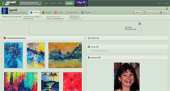 Desktop Screenshot of lyswil.deviantart.com