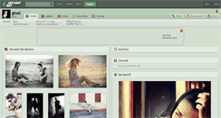 Desktop Screenshot of ginas.deviantart.com