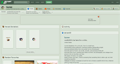 Desktop Screenshot of bunee.deviantart.com