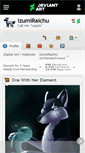 Mobile Screenshot of izumiraichu.deviantart.com
