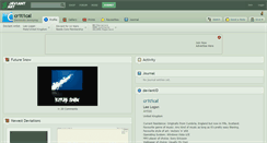 Desktop Screenshot of cr1t1cal.deviantart.com