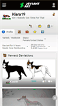 Mobile Screenshot of kiara19.deviantart.com