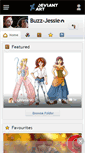 Mobile Screenshot of buzz-jessie.deviantart.com