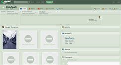 Desktop Screenshot of daisysparks.deviantart.com