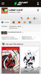 Mobile Screenshot of luber-lord.deviantart.com