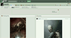 Desktop Screenshot of gloom82.deviantart.com