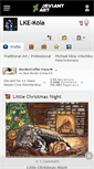 Mobile Screenshot of lke-kola.deviantart.com