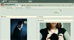 Desktop Screenshot of colettelongbottom.deviantart.com