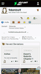 Mobile Screenshot of 9domino9.deviantart.com