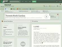 Tablet Screenshot of 9domino9.deviantart.com