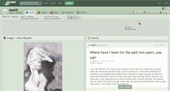 Desktop Screenshot of nashiil.deviantart.com