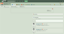 Desktop Screenshot of gameover124.deviantart.com