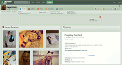 Desktop Screenshot of kagaminel.deviantart.com