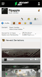 Mobile Screenshot of flipapple.deviantart.com