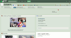 Desktop Screenshot of hanakogames.deviantart.com