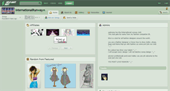 Desktop Screenshot of internationalrunway.deviantart.com