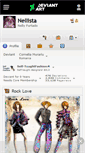 Mobile Screenshot of nellista.deviantart.com