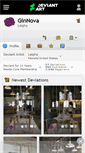 Mobile Screenshot of ginnova.deviantart.com