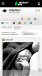 Mobile Screenshot of octoflash.deviantart.com