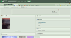 Desktop Screenshot of paracetamol001.deviantart.com