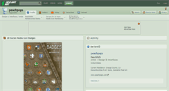 Desktop Screenshot of peachpops.deviantart.com