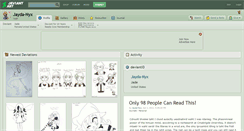 Desktop Screenshot of jayda-nyx.deviantart.com