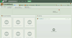 Desktop Screenshot of crowdedroom2.deviantart.com
