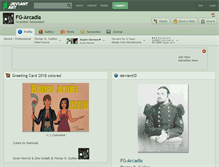Tablet Screenshot of fg-arcadia.deviantart.com