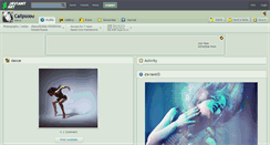 Desktop Screenshot of calipsooo.deviantart.com