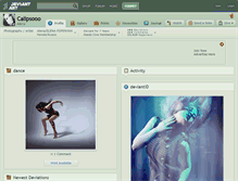 Tablet Screenshot of calipsooo.deviantart.com