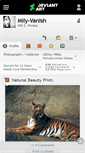 Mobile Screenshot of mily-vanish.deviantart.com