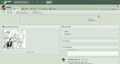 Desktop Screenshot of covu.deviantart.com