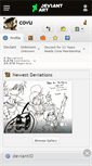Mobile Screenshot of covu.deviantart.com