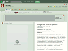 Tablet Screenshot of lienwyn.deviantart.com