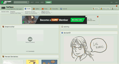 Desktop Screenshot of hortaux.deviantart.com
