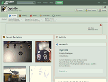 Tablet Screenshot of ogichi26.deviantart.com