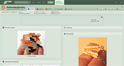 Desktop Screenshot of mothermayijewelry.deviantart.com