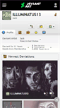 Mobile Screenshot of illuminatus13.deviantart.com