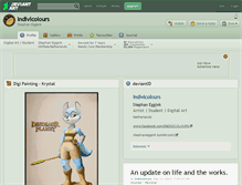 Tablet Screenshot of indivicolours.deviantart.com
