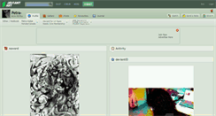Desktop Screenshot of petra-.deviantart.com