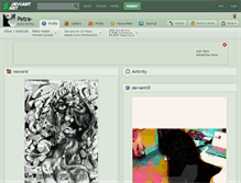 Tablet Screenshot of petra-.deviantart.com