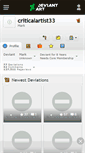Mobile Screenshot of criticalartist33.deviantart.com